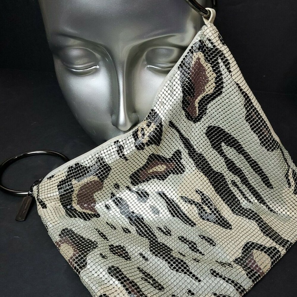 Whiting Davis Mesh Bracelet Bag Pattern Python - image 2